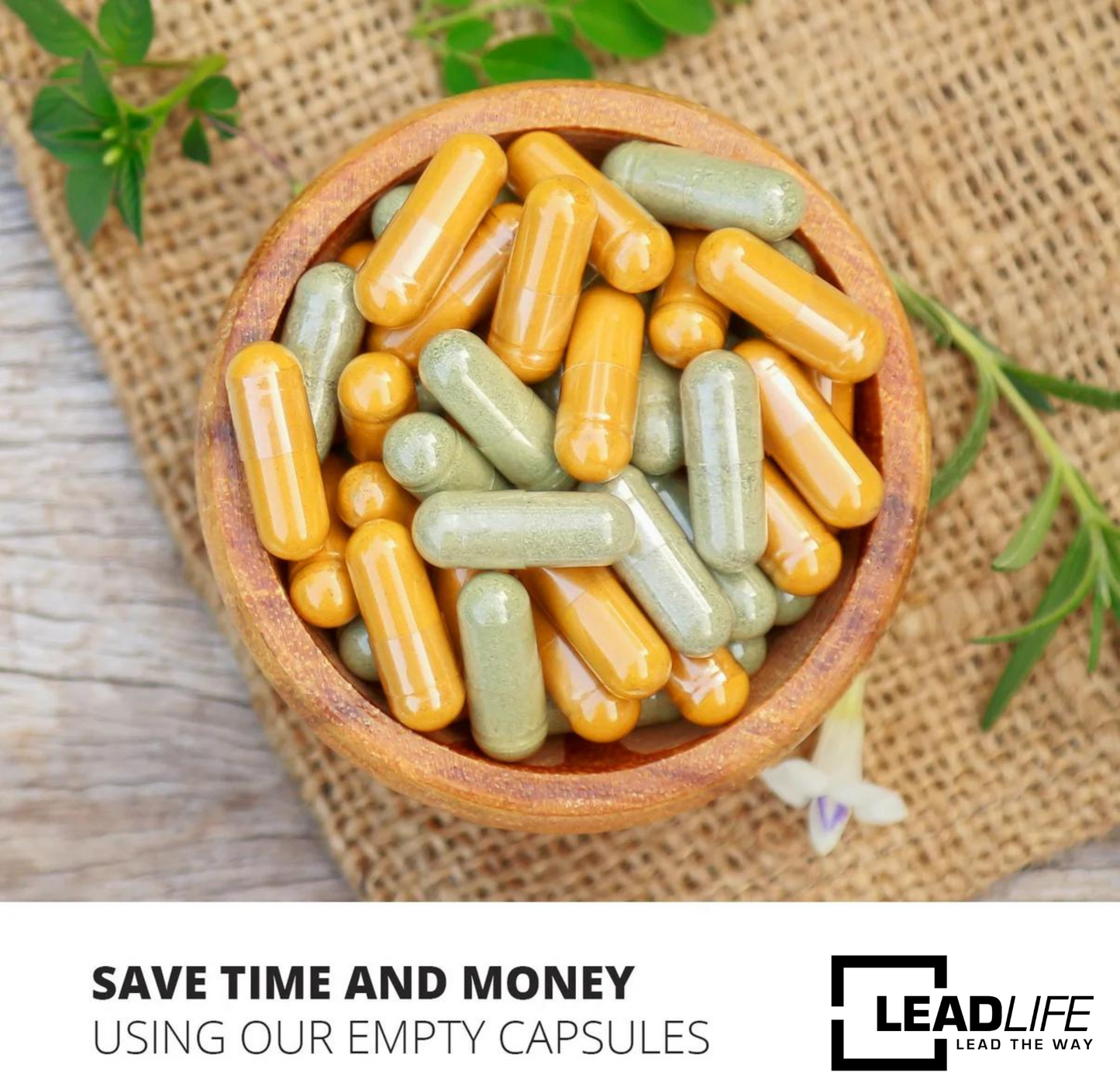 Acid Resistant Enteric Empty Capsules Vegetarian (HPMC)