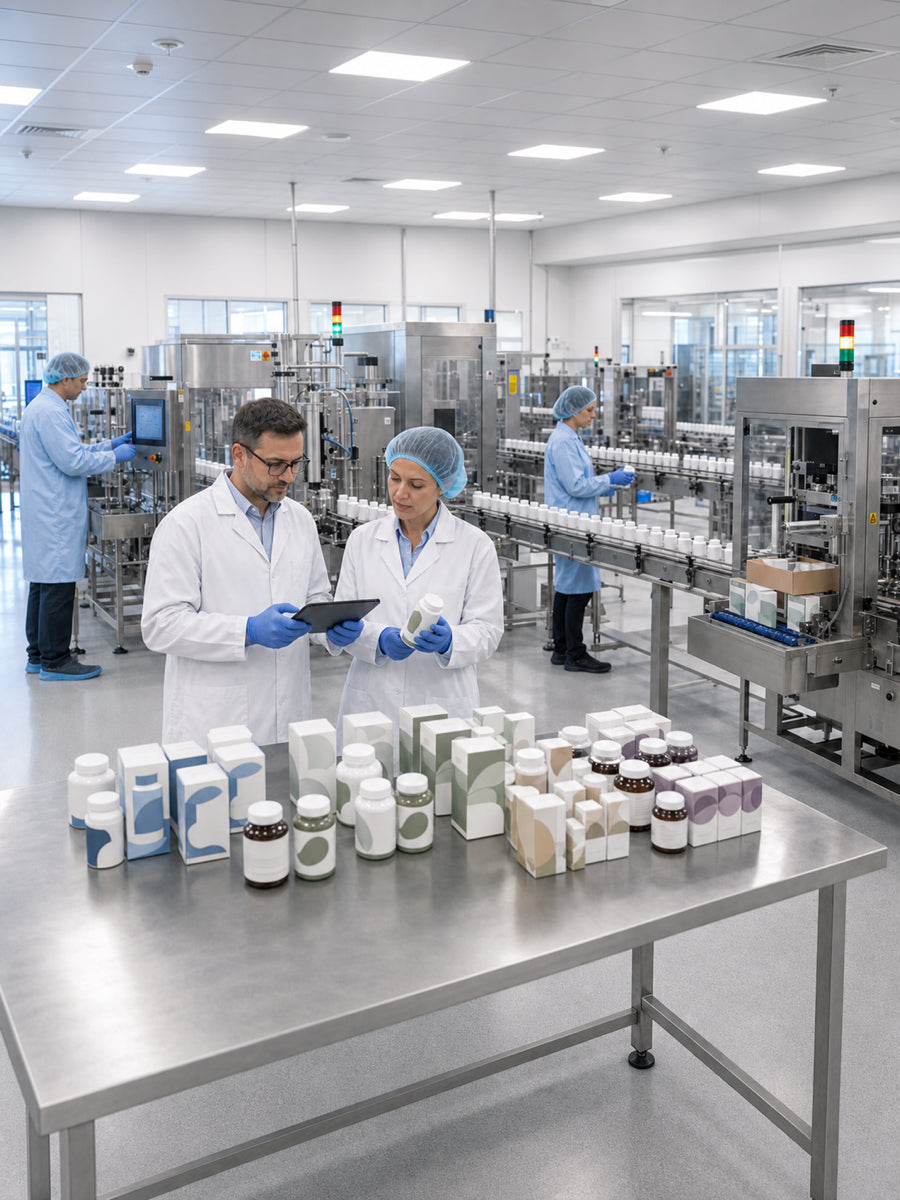 Small-Scale Supplement Bottling Line: The Minimum Viable Setup