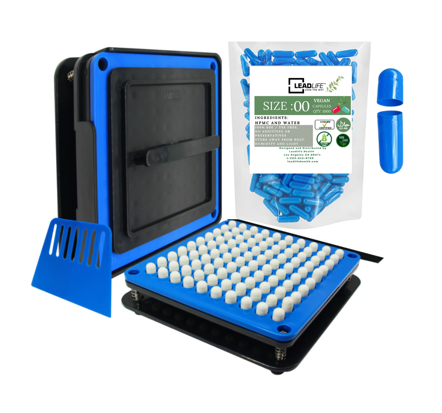 
                  
                    Empty Vegetarian Capsules with capsule filling machine 
                  
                