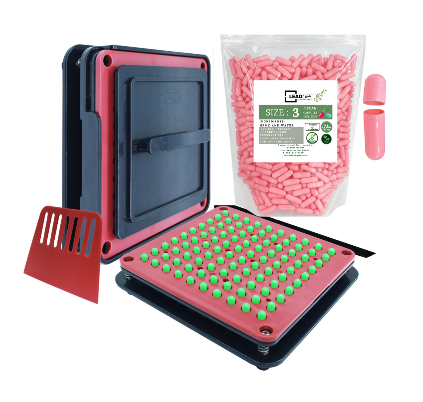 
                  
                    Empty Vegetarian clear Capsules with capsule filling machine 
                  
                