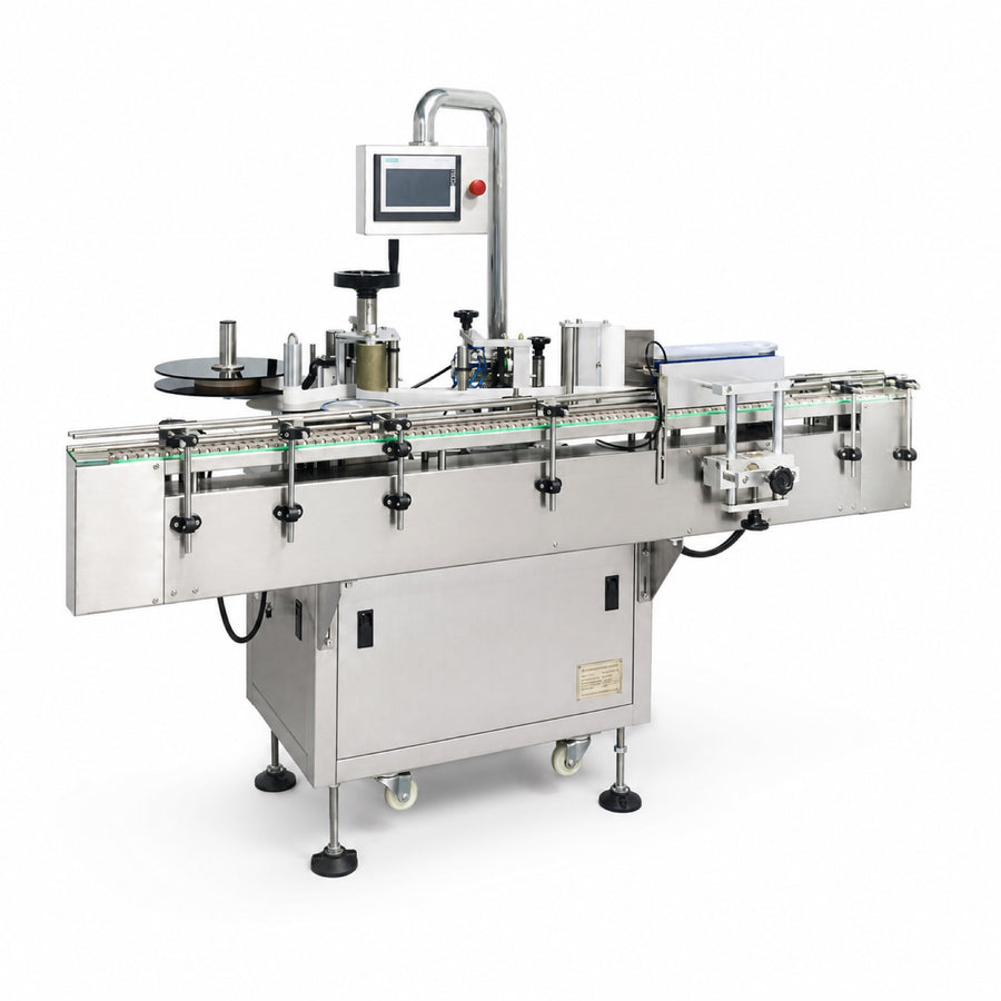 Leadlife LLA-A3 fully automatic round bottle labeling machine front view