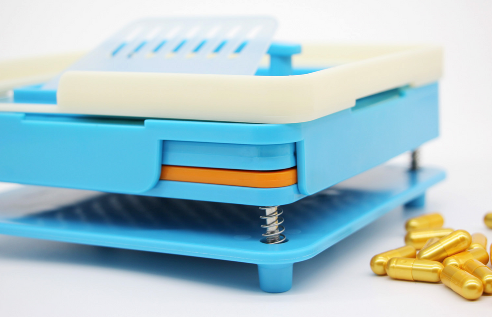 Capsule Machine Home 100-Hole Manual Capsule Filling Machine | Select Capsule Size | Leadlife