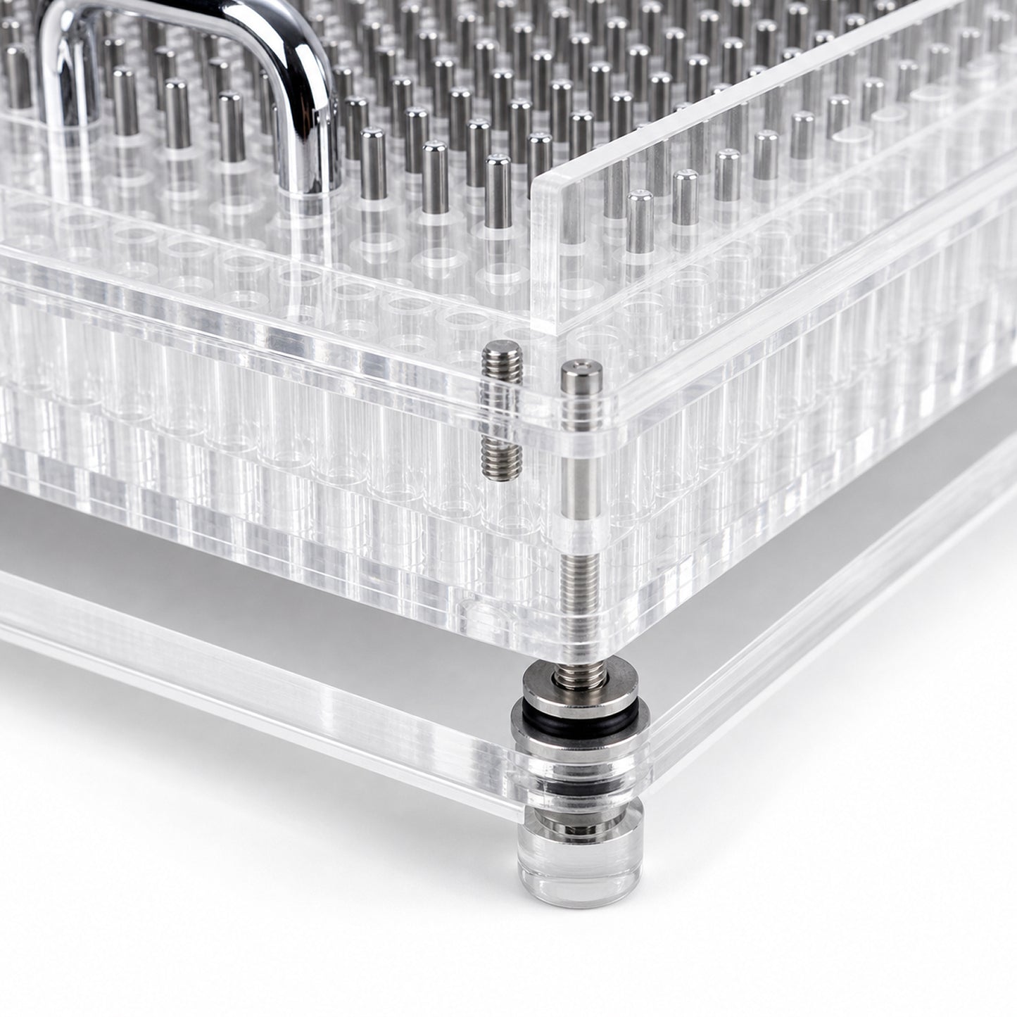 
                  
                    400-hole manual capsule filling machine acrylic pro alignment plate detail
                  
                