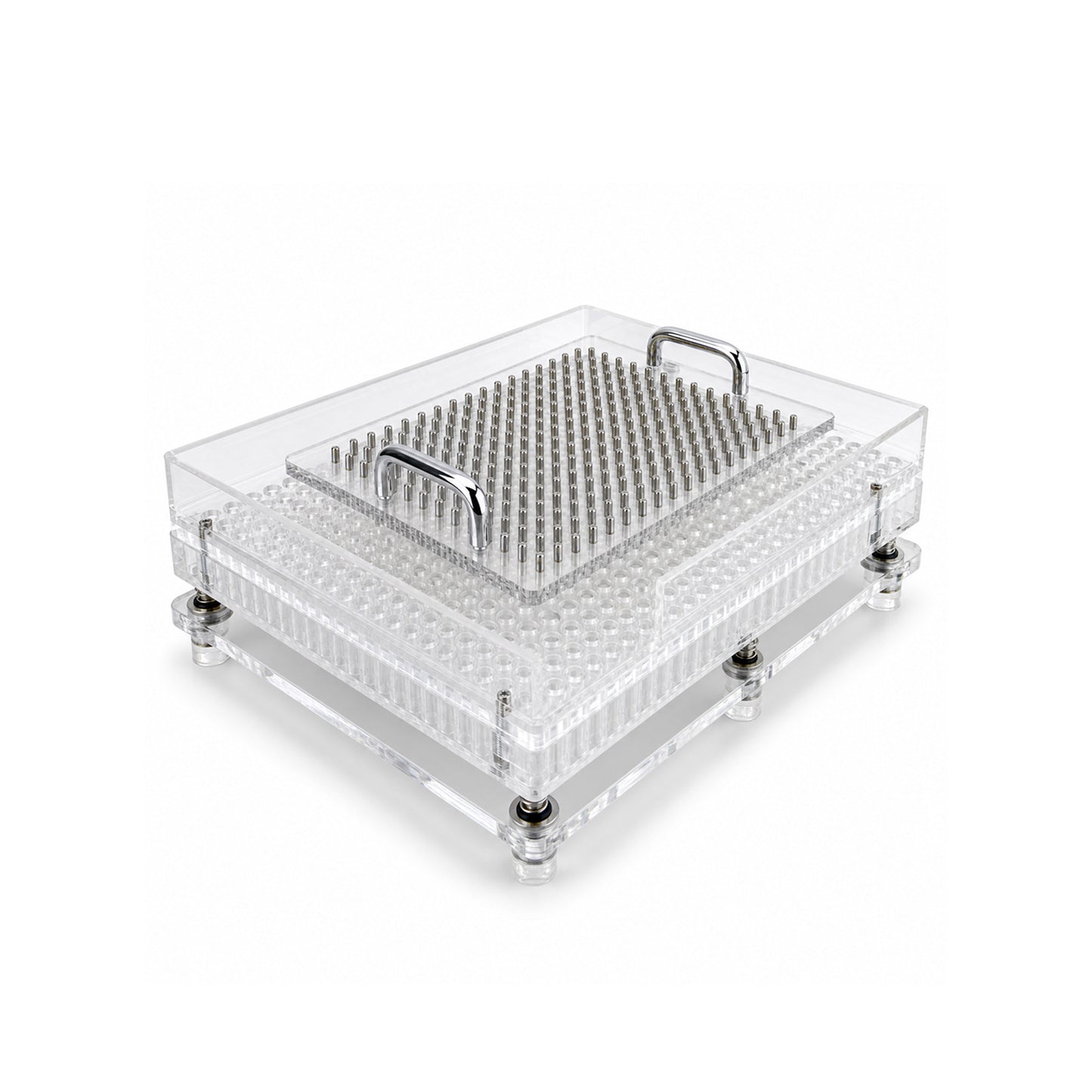 400-hole manual capsule filler acrylic pro angled product view