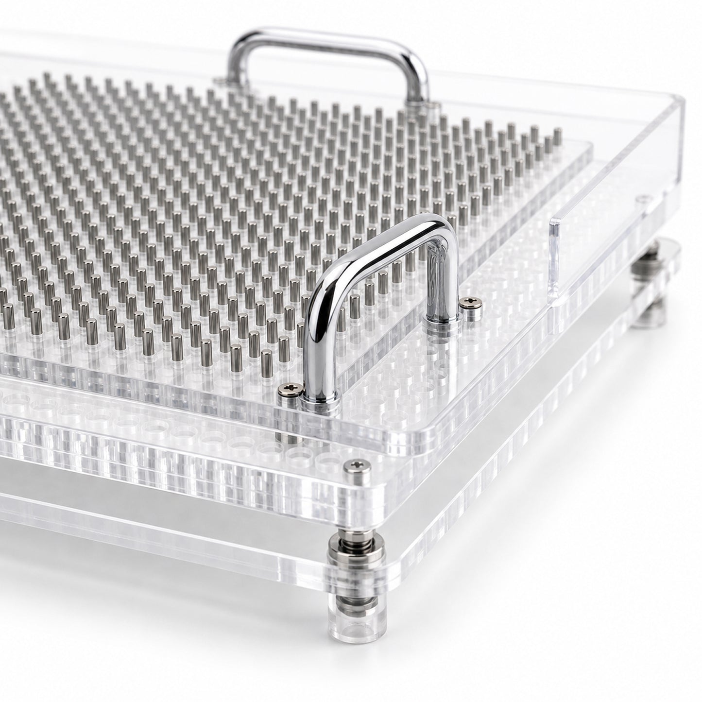 
                  
                    800-hole manual capsule filling machine Acrylic Pro plate detail
                  
                