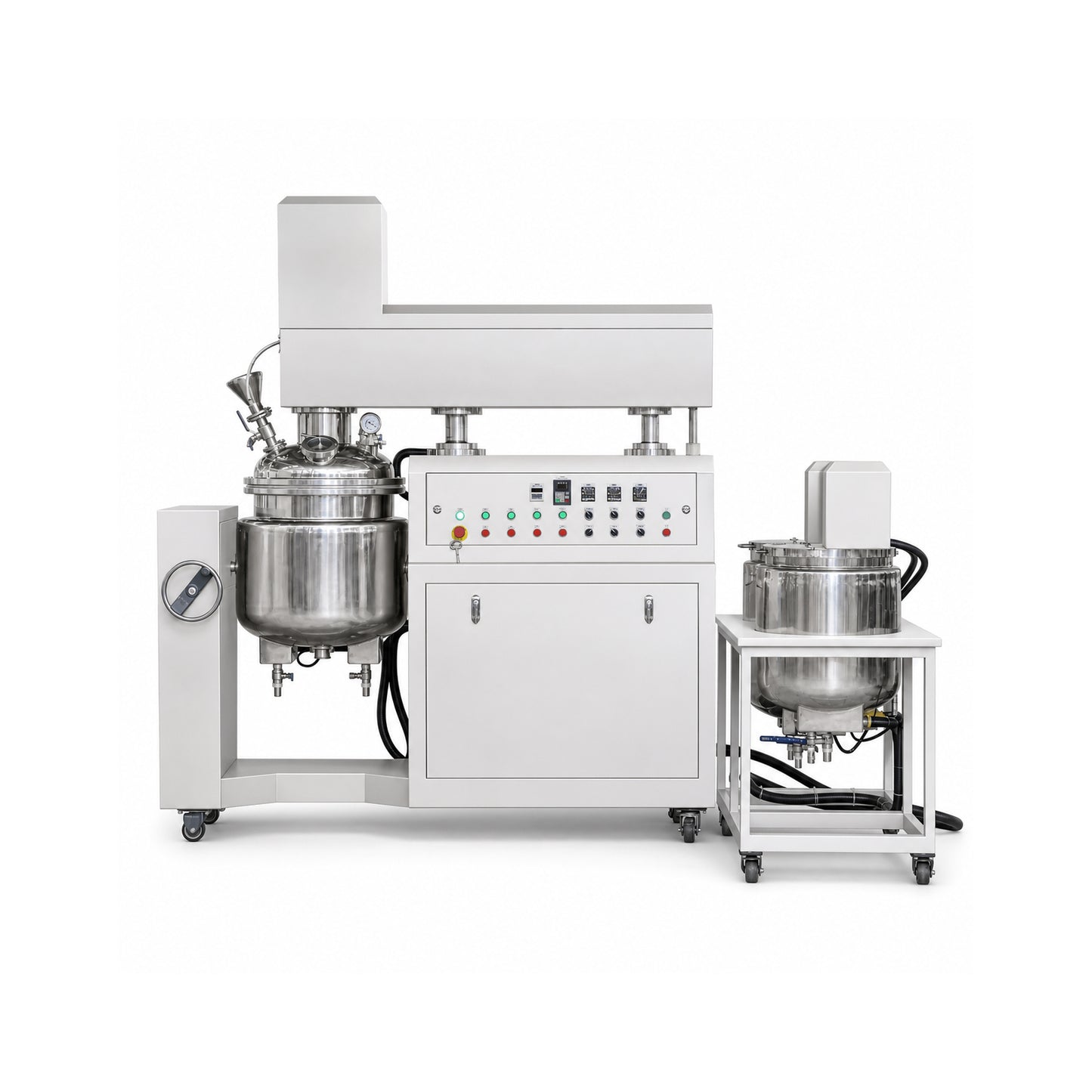
                  
                    Automatic cream filling machine — front view
                  
                