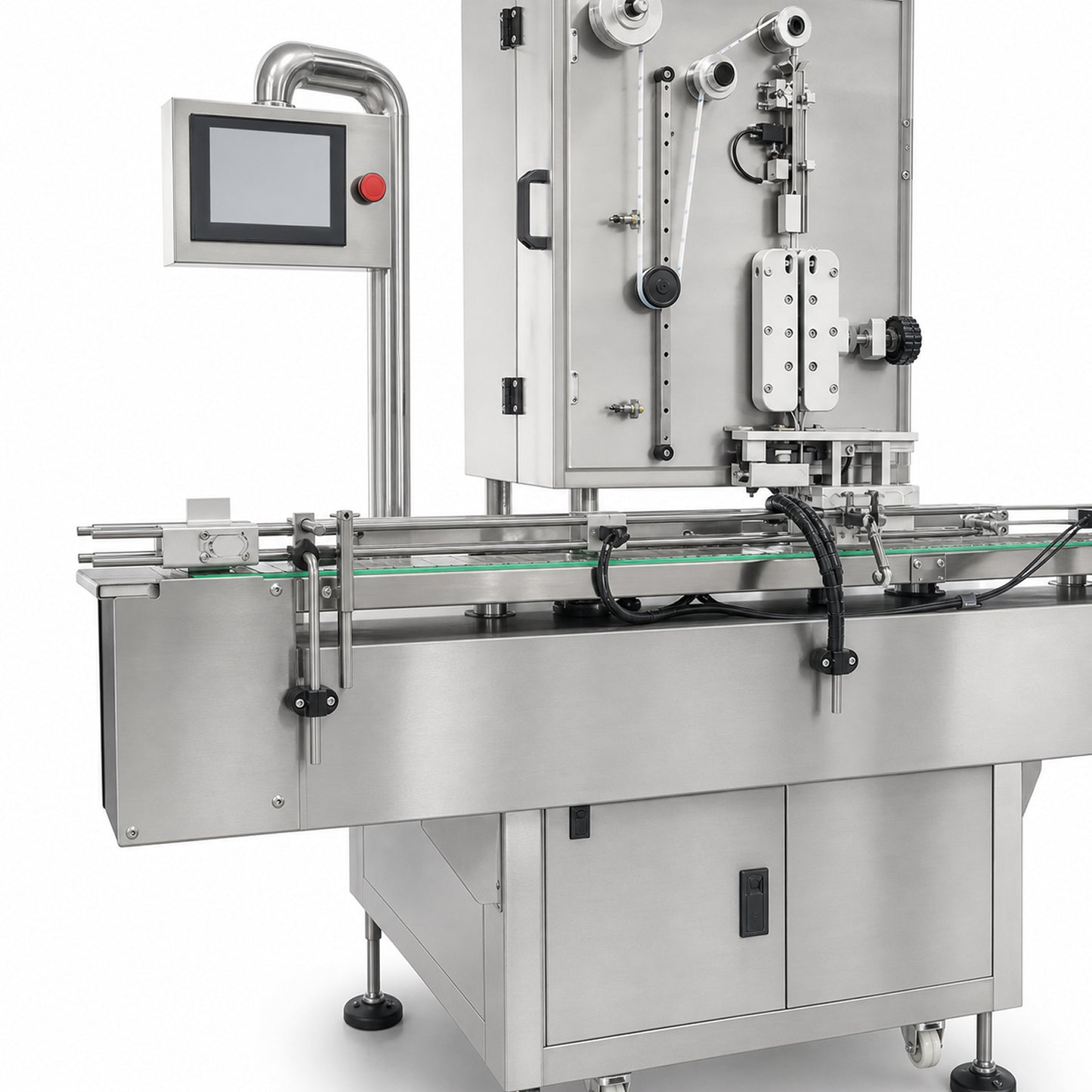 
                  
                    Automatic desiccant inserter for bottling lines — detail view
                  
                