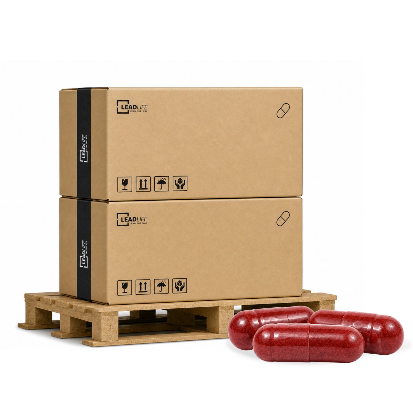 
                  
                    Bulk enteric bovine gelatin capsules, acid-resistant, clear, wholesale case
                  
                
