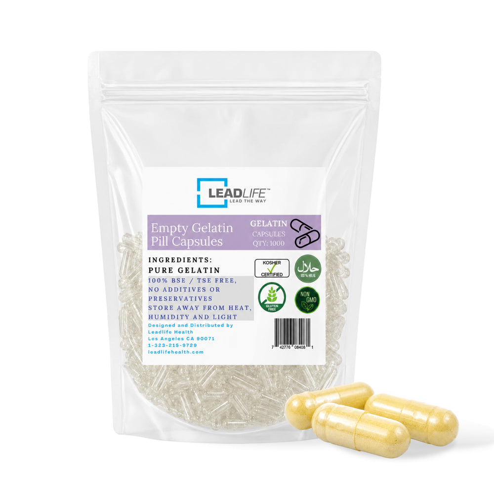 Empty Gelatin Capsules | Leadlife USA