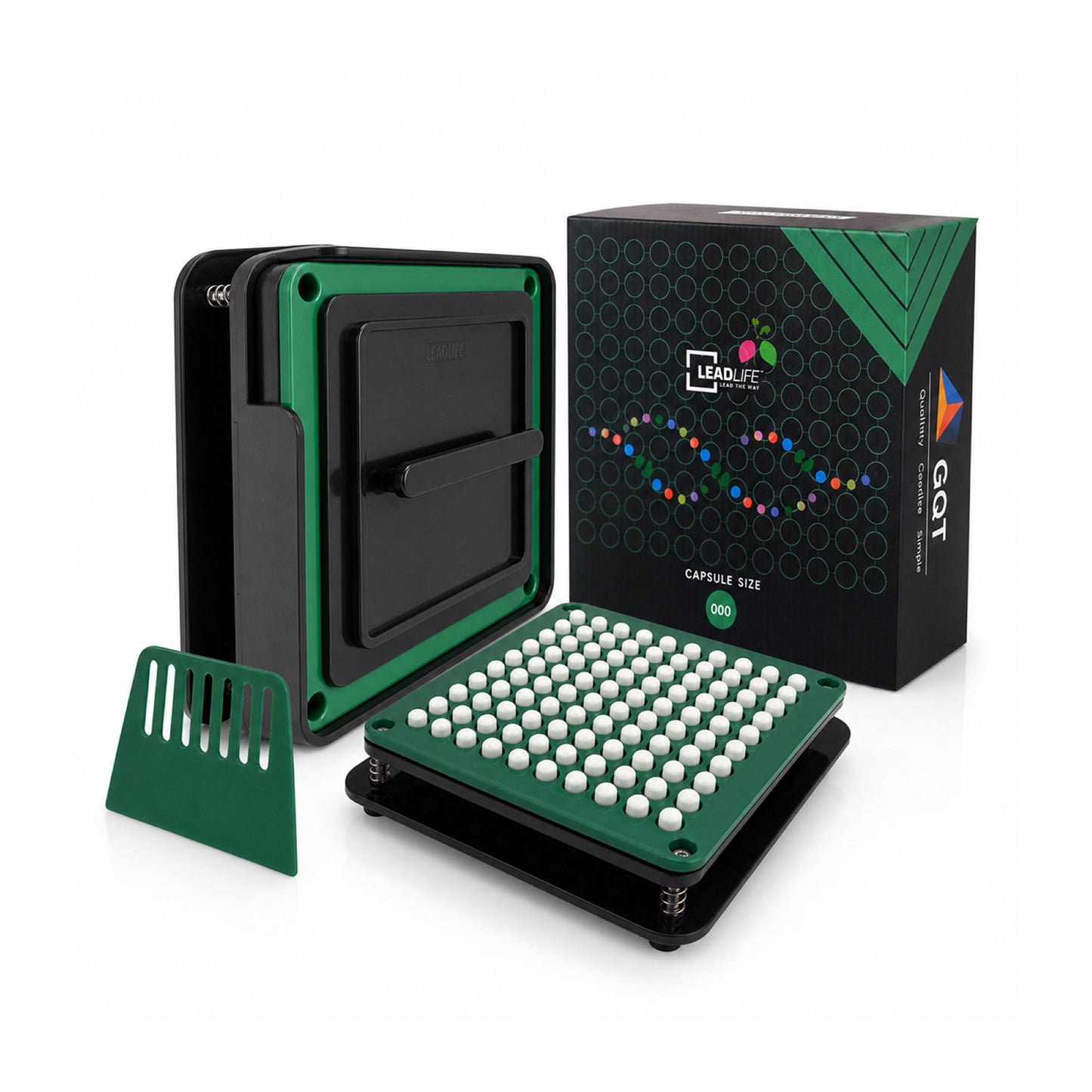 100-hole manual capsule filling machine i Series front view