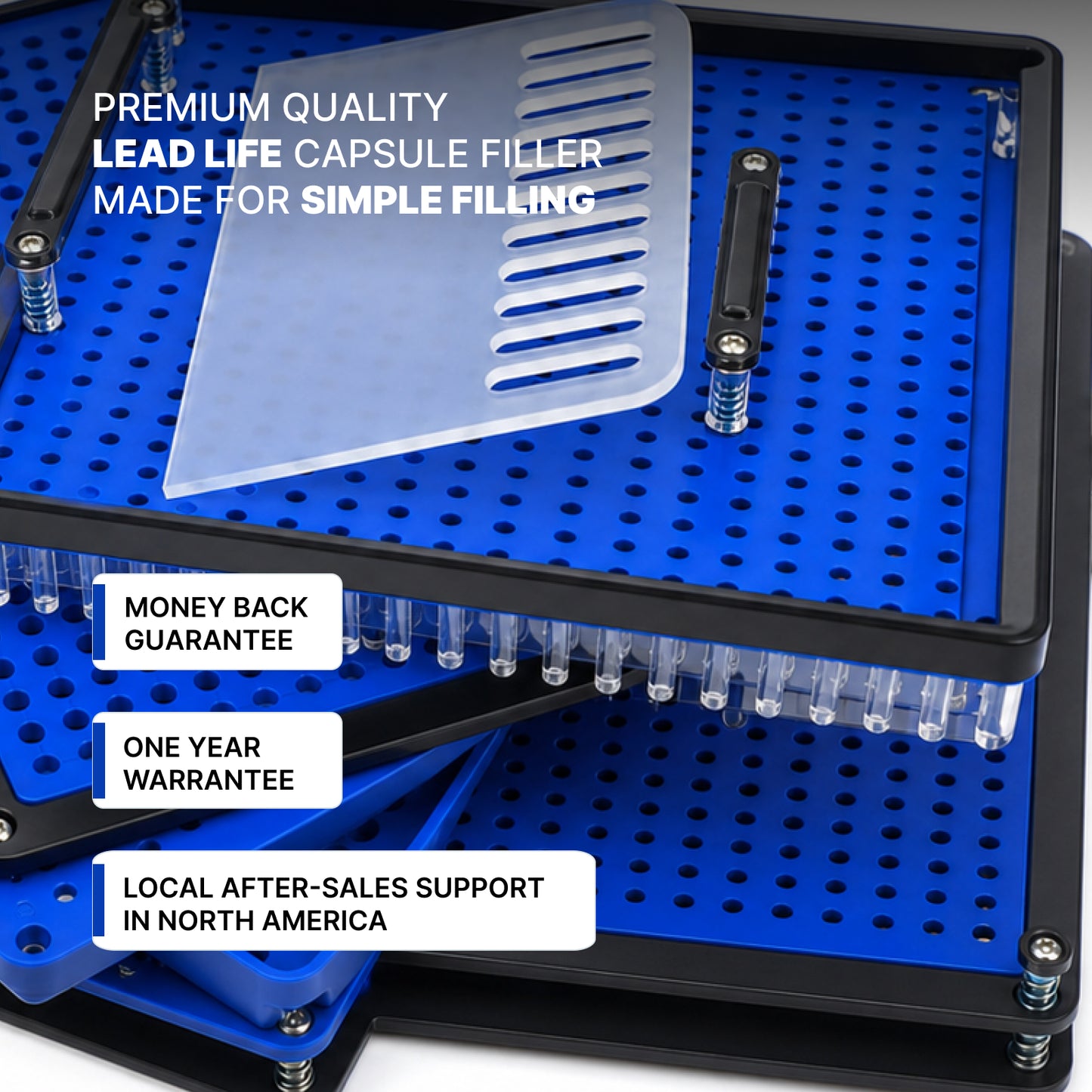 
                  
                    400-hole manual capsule filling machine i Series component detail
                  
                