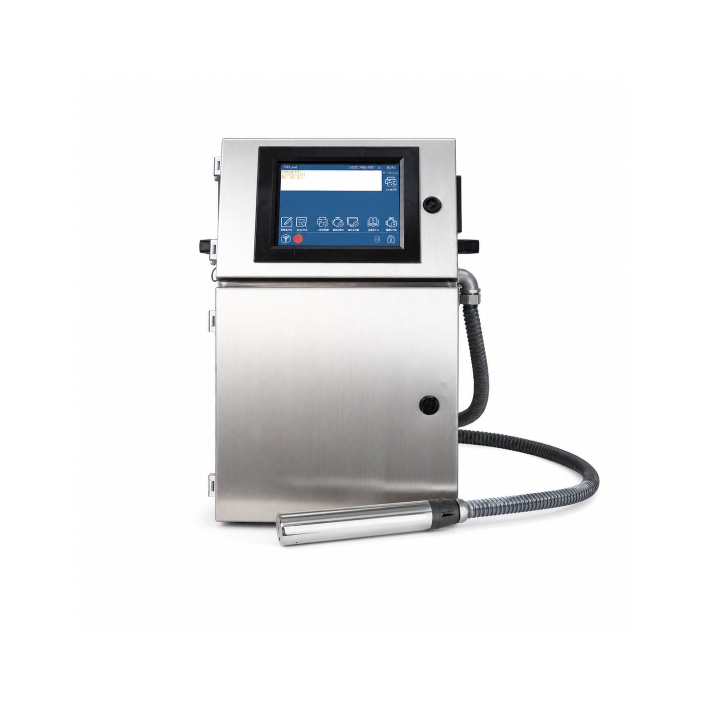 Inkjet printer for packaging lines and product coding