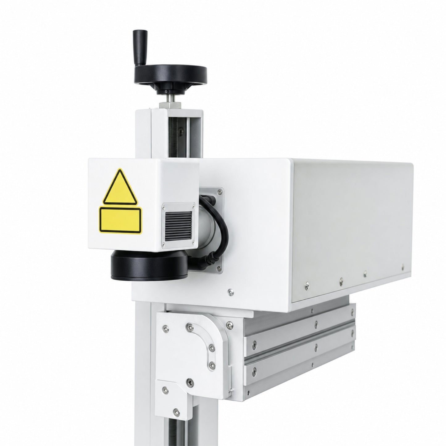 
                  
                    Laser marking machine for packaging lines — close-up view
                  
                