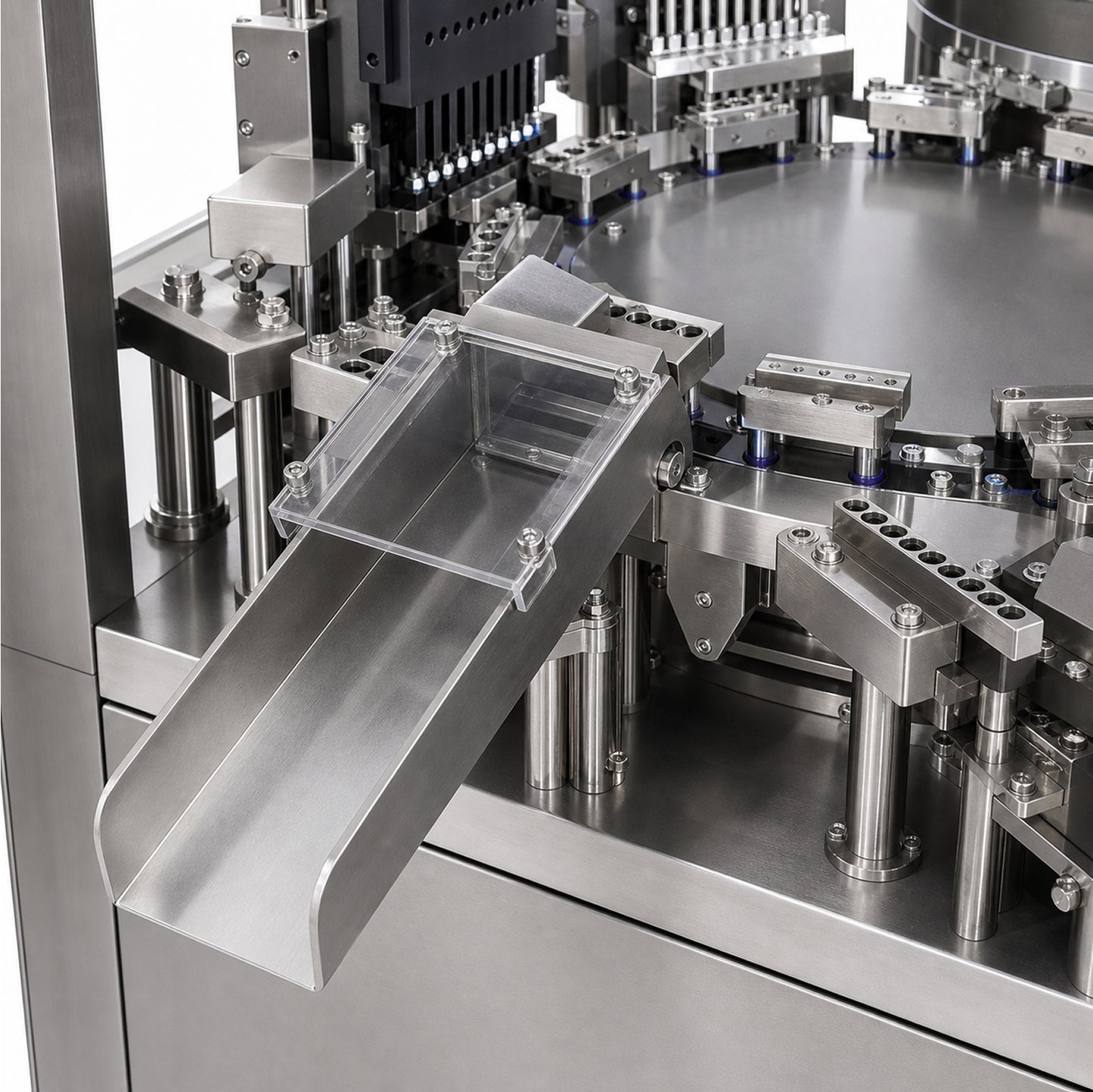 
                  
                    Leadlife NJP-3800C stainless steel capsule filling machine detail view 4
                  
                