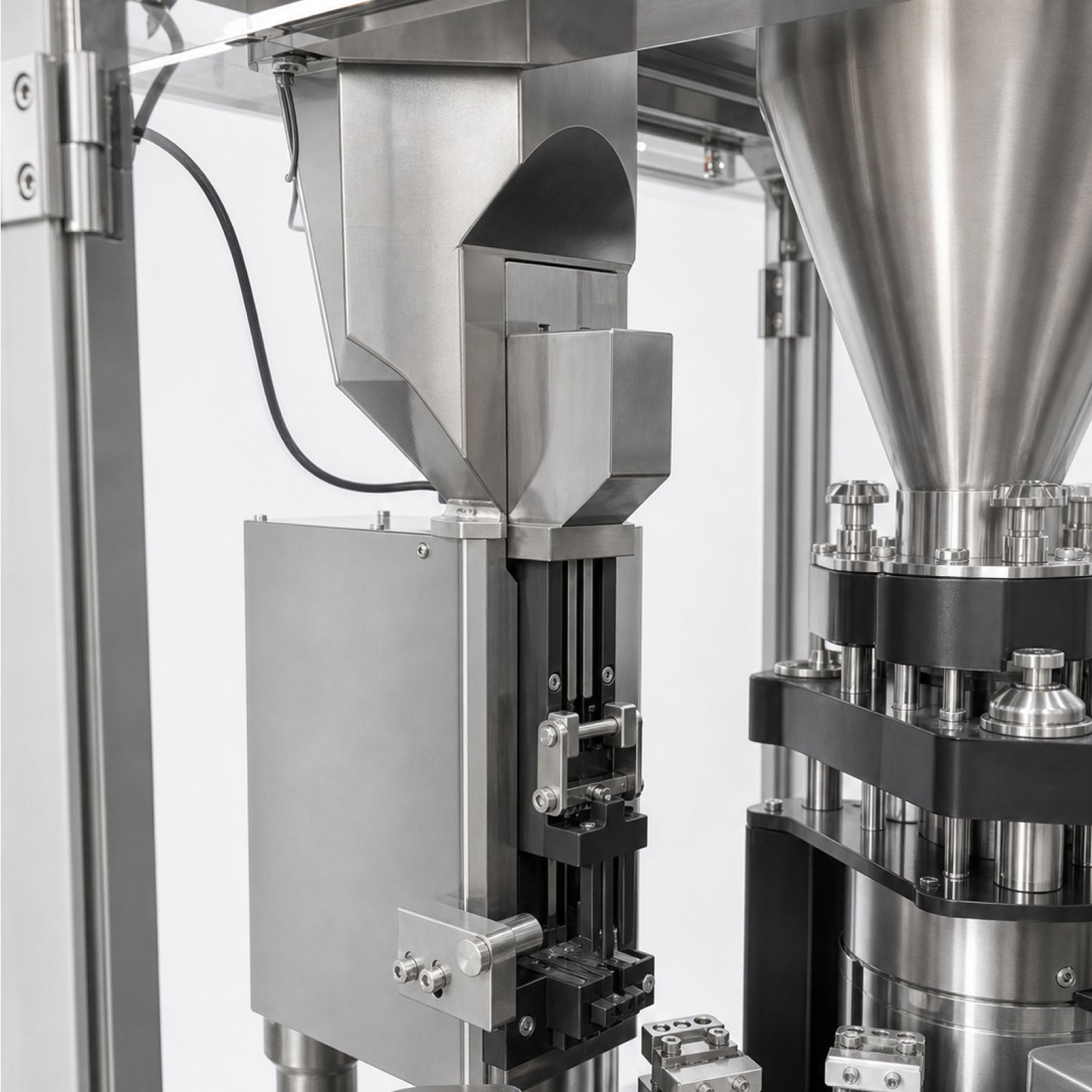 
                  
                    Leadlife NJP-400C stainless steel capsule filling machine detail view 4
                  
                