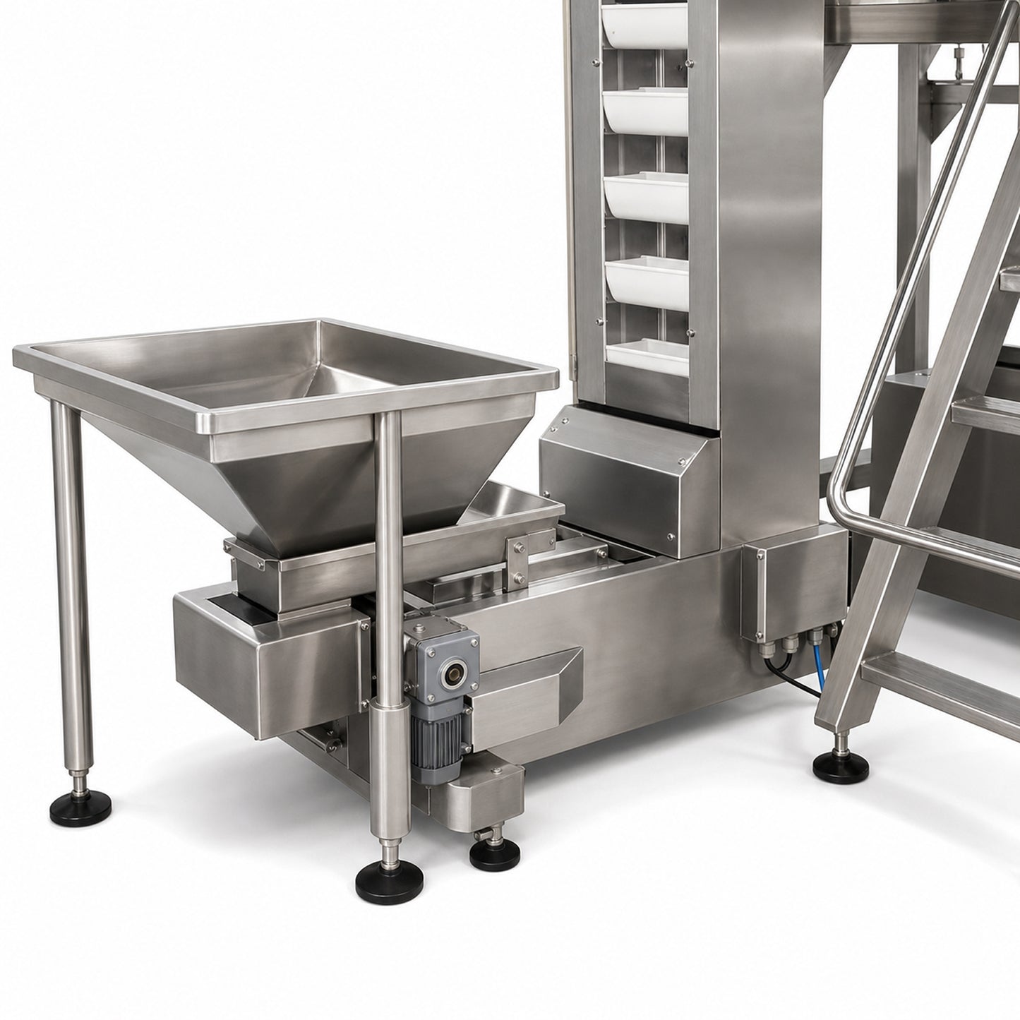 
                  
                    Leadlife premade pouch filling and sealing machine, sealing and discharge detail
                  
                